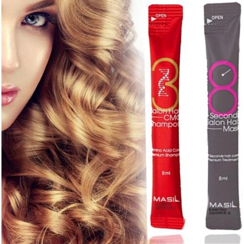 8ml 8 Seconds Salon Hair Mask Hair Care Premium Treatment Keratin Repairing Supple Hydration Cream Dry Damaged Hair Treatment