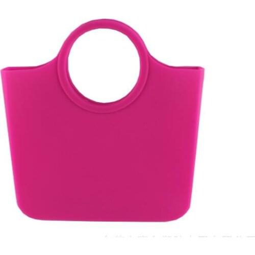 Free shipping FRBRIT new silicone beach bags womens portable shopping bags, fashion environmental protection silicone handbag