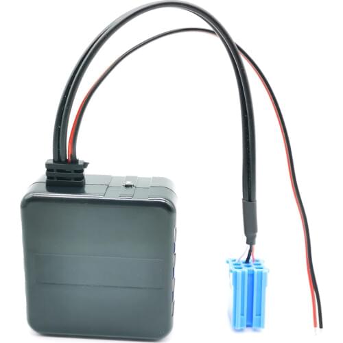 BLUETOOTH ADAPTER FOR AUDI SKODA SEAT VOLK SWAGEN BECKER PHILIPS AND BLAUPUNKT CAR RADIOS WITH A 8-PIN AUX CONNECTION