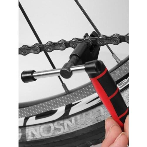 Bike Chain Cutter Easy To Assemble Chain Repair Tool Portable T02 Bicycle Chain Wear Checker Indicator Bicycle Accessories
