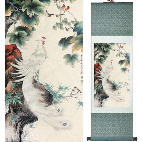 YanBolong Birds and flowers painting home office decoration painting living room painting No.033108