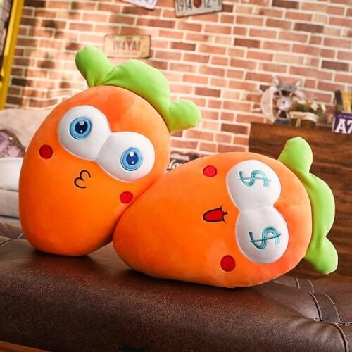 Cretive Simulation Plush Toy Stuffed Carrot Stuffed With Down Cotton Super Soft Pillow Intimate Gift For Girl