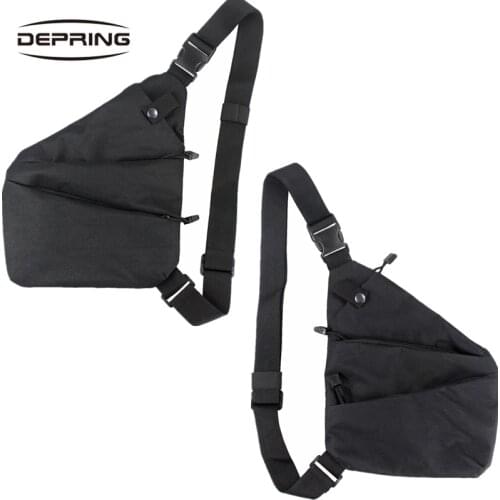 Anti-theft Chest Bag Tactical Multifunction Gun Storage Bag Holster Pouch Left Right Hand Pistol Shoulder Bag Hunting Accessory