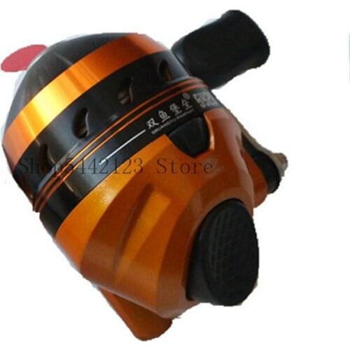 New Fish Shooting Wheel SY20 for Slingshot High Quality Fishing Reel Metal Front Cover Alloy Gear Closed Wheel Speed Ratio 3.0:1
