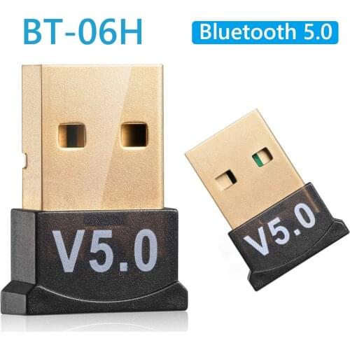 2021 New Adapter Cable Converter Display Port BT-06H 3Mbps USB Bluetooth-compatible 5.0 Adapter Audio Music Wireless Receiver