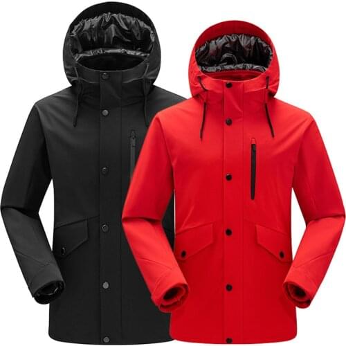 2021 New Thick Warm Ski Jackets Men Waterproof Windproof Skiing and Snowboarding Jacket Men Winter Snow Costumes Outdoor Wear