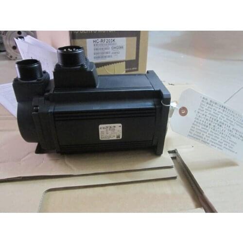 NEW&ORIGINAL MIT AC SERVO MOTOR HC-RF203K *100% REAL STOCK,Please contact us for real photo