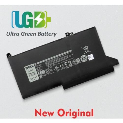 UGB New Original DJ1J0,0NF0H,PGFX4, F3YGT,0G74G,451-BBZL Battery For DELL Latitude 12 7000 7280 7380 7480 Tablet