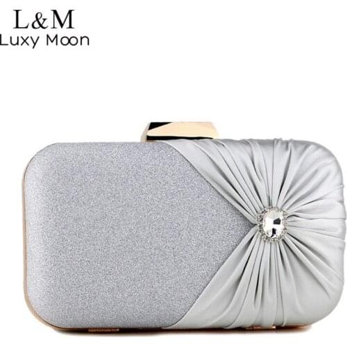Diamond Evening Bag Women Sequin Clutch Bag Wedding Bridal Luxury Designer Bag Small Elegant Lady Party Purse And Handbag X468H