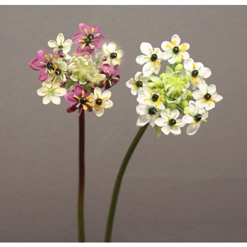 1pc Star of Bethlehem Six Petal Flower artificial flowers diy wedding party home decoration display flower arrangement plants