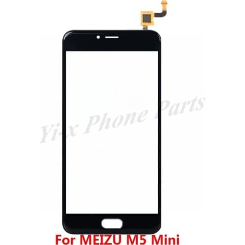 10pcs/lot Touch Screen Digitizer For Meizu M5 mini / Meilan 5 Touch Panel Touch Screen Front Glass Lens Replacement