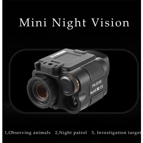 1X18 Mini Multifunction IR Digital Infrared Monocular Day Night Vision Telescope Night Vision Scope For Camera Video Hunting