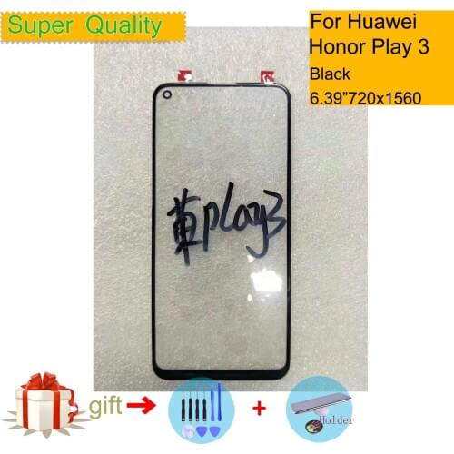 6.39" For Huawei Honor Play 3 Touch Screen Panel Sensor Digitizer Front Glass Outer LCD LENS Play 3 Replacement