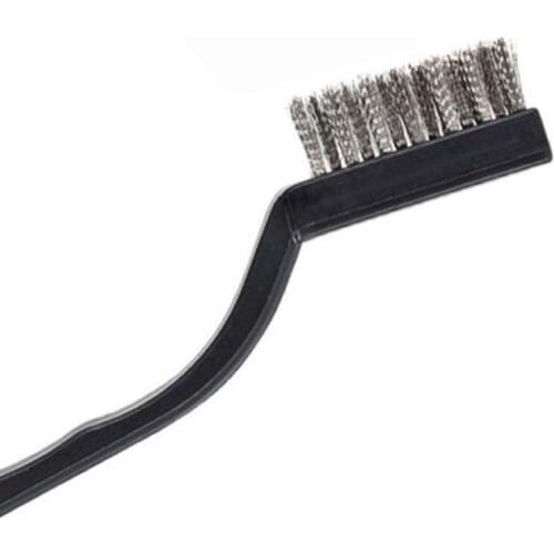 Accessories Wire Brushes 12pcs Cleaning Equipment Mini Stainless Steel