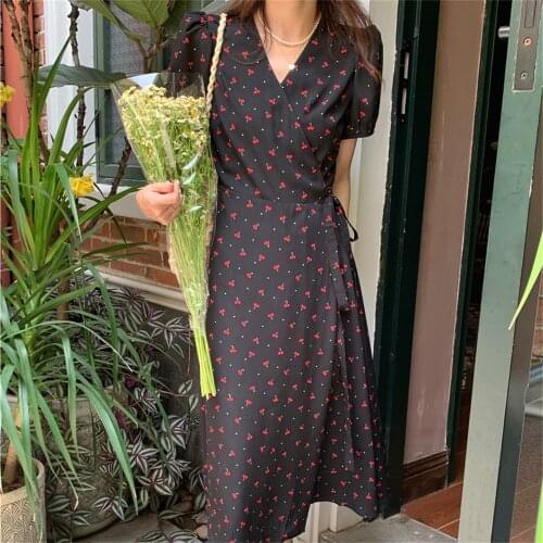 Alien Kitty Floral Summer Dresses