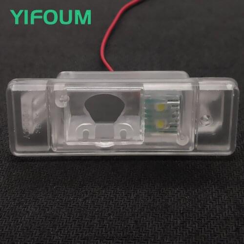 YIFOUM Car Rear View Camera Bracket License Plate Light For Citroen C2 C3 C4 C5 C6 C8 DS3 DS5 C-Quatre C-Elysee C-Triomphe