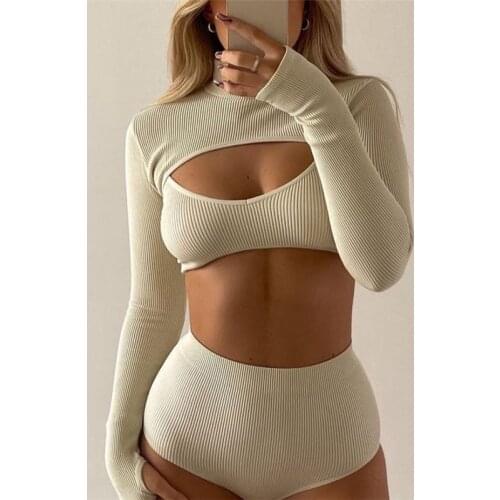 Женские футболки с длинным рукавом BLSQR China At AliExpress