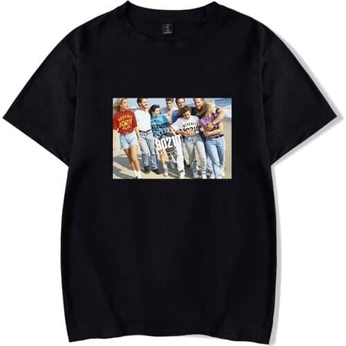 Harajuku Beverly Hills 90210 Luke Perry T shirt Men Women Casual black T-shirt Luke Perry Summer T shirts Plus Size Mens Top