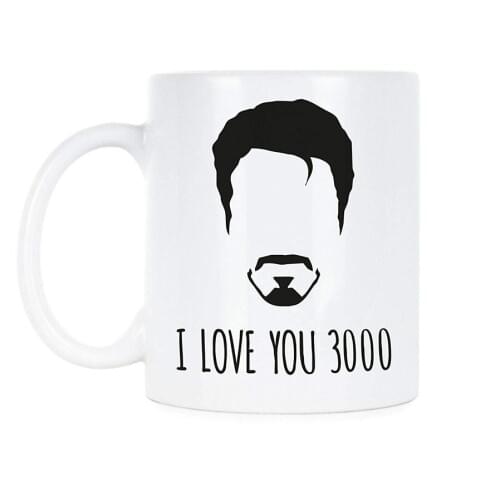 I love you mug simple style coffee mugs 350ml milk cup best gift for your boy friens husband dad gift mug