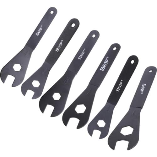 Multi-functional Bicycle Cone Wrench Acor Cone Spanner Wrench Spindle Axle Bicycle Bike Repairing Tool 13/14/15/16/17/18 mm