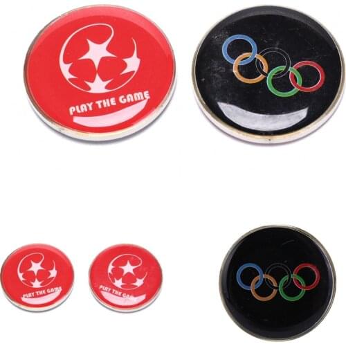 2019 New 1pcs Sports soccer football champion pick edge finder coin toss referee side coins For Table Tennis Football Matches