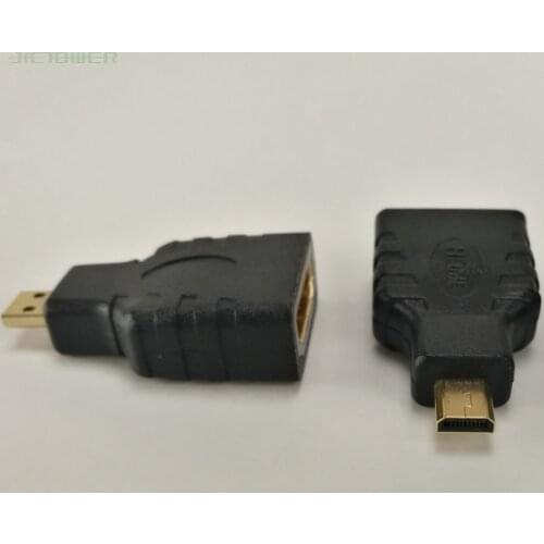 Wholesale 300Pcs/lot HDMI Female to Micro HDMI Type D Male Adapter F/M Converter Connector HD TV Camera for hdmi Adapter