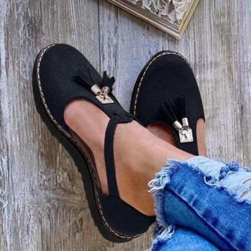 Summer Ladies Sandals Gladiator Ladies Baotou Wedges with Buckle Platform Platform Casual Shoes Women Soft Beach Shoes A