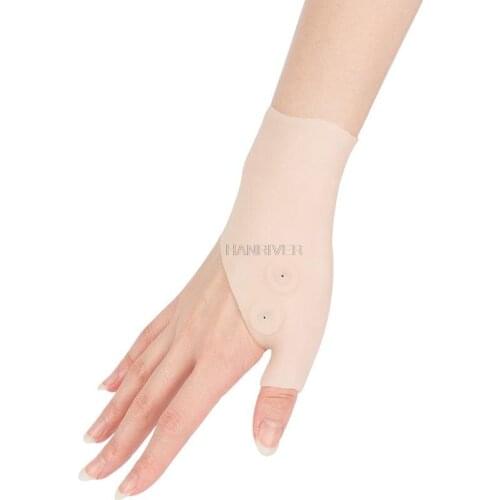Silicone glove protection fixed wristbands set of silicone wristbands set of wrist to thumb