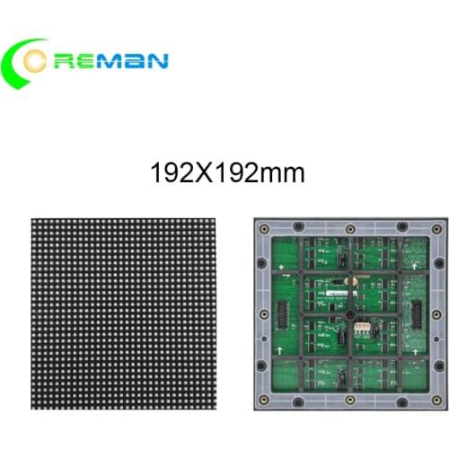 SMD Full color P6 LED display module panel matrix , Waterproof Outdoor P6 RGB LED Display Panel
