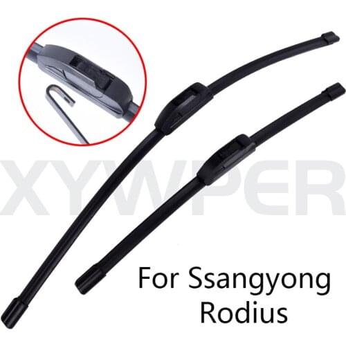 Winshield Wipers Blade For Cars for Ssangyong Rodius from 2005 2006 2007 2008 to 2013 windscreen wiper car Accessories wholesale