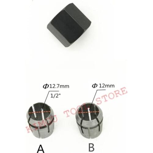 Collet Cone 1/2" 12.7mm 12mm for Makita 763622-4 763628-2 763674-5 RP2301FC RP2301 RP1800 RP2300 RP2300FC RP18001 RP2301FCX
