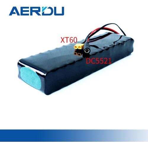 AERDU 13S2P 48V 5Ah 18650 High-current Lithium-ion Battery Holder Use to Electric Scooter Toys Parallel 2500mAh cells 500W 450W