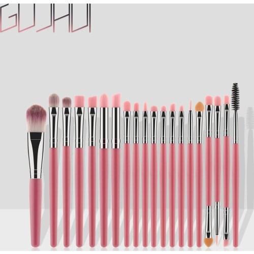 20Pcs Makeup Brushes Tool Set Cosmetic Powder Eye Shadow Foundation Blush Blending Beauty Make Up Brush