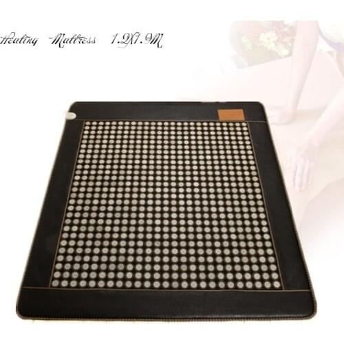 2018 Natural Korea heated mattress Jade Physical Therapy Health Care Heat comfort sleeping mattress Free Shipping 1.2X1.9M