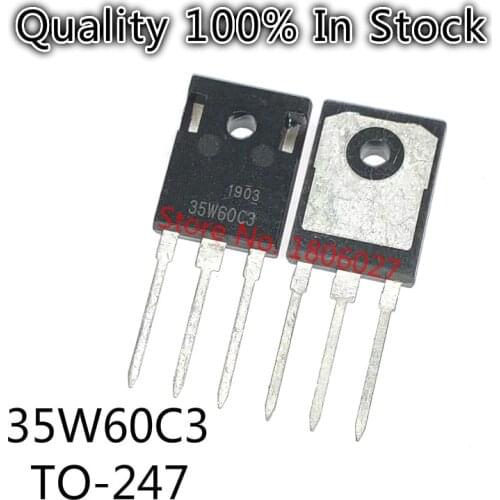 5PCS/lot 35W60C3 TO-247 600V 35A Spot hot sale