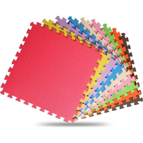 8pcs 30*30cm Yoga Mat Home Multicolor Splicing Carpet Mat Gym Yoga Mat Non-slip Fitness Yoga Mat Floor Protection Mat Yoga Pad