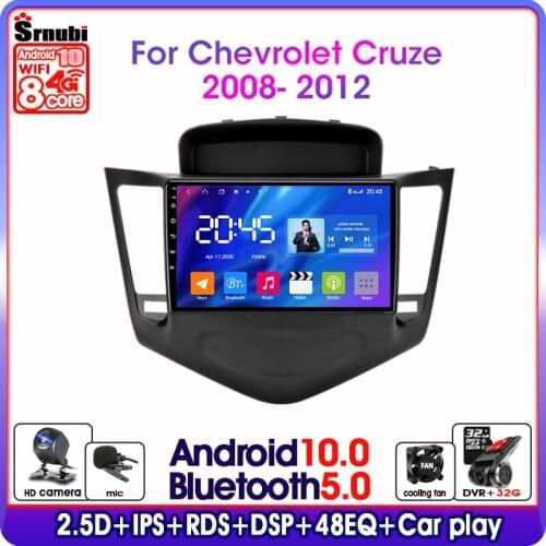 Android 9.0 Car Radio for Chevrolet Cruze 2009-2014 4G+64G IPS Touch Screen GPS navigation Multimedia Player 4G+WIFI RDS DSP
