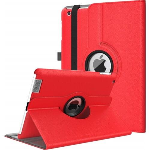 Case For ipad case 4 2012 Release Cover 360 Degree Rotation PU Leather for iPad 4 Model A1458 A1459 A1460 Stand Holder 9.7 Funda