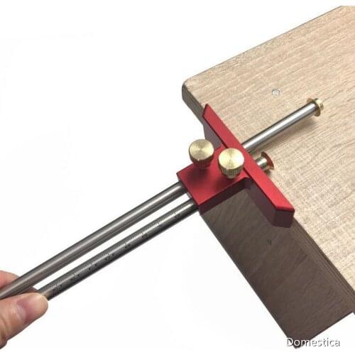 Woodworking Marking Gauge European Double-Headed Scribe Blade Wooden Scribe-Line Crossed-Out Household Tools Stainless Steel