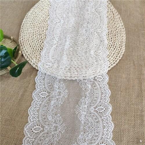 E3197 18cm width elastic lace sewing supplies clothing decoration accessories elastic lace decoration