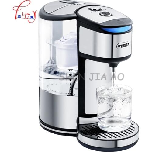 1pc home kitchen electric water that is hot water bar water filter pot stainless steel electric straight drink water purifier