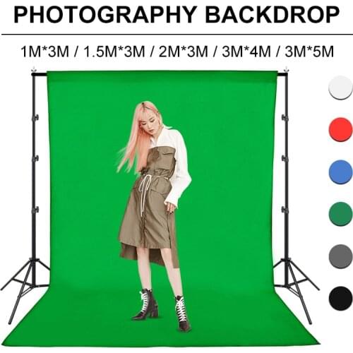1- 5 m Background for Photography Backdrops Polyester Cotton Photo Studio Backdrop Green Screen fotografia Chromakey Photo Shoot