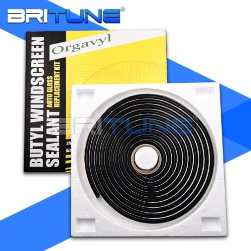 Britune Headlight Sealant Rubber Seal Retrofit Car Tuning Parts Black Snake Glue For Headlamp Cover Sealing Accessories DIY