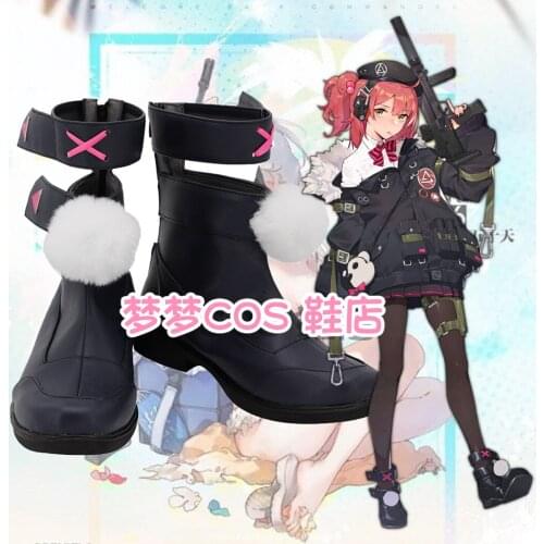 Game Girls Frontline Mp7 Cosplay Shoes Boots Custom Made For Hallowee Carnival Party