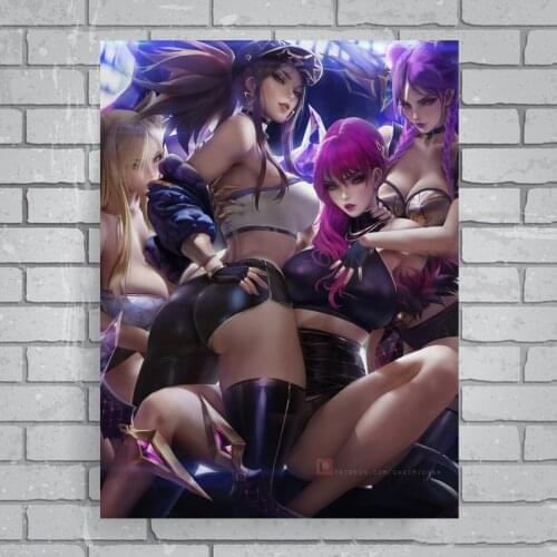 League of Legends Game Poster Anime Canvas Decorative Paintingcanvas Decorative Painting Wall Stickers Home Decoration Supplies