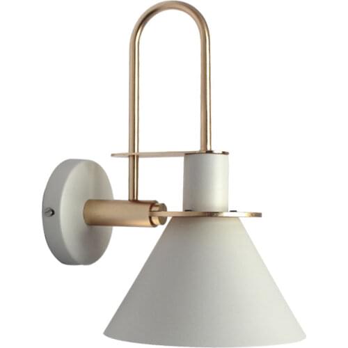 Creative Loft Bedside Led Wall Lamp Art Horn Design Coffee Shop Bathroom Decoration Wall Sconce Lighting Fixtures WJ10