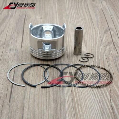 KWO STD Motorcycle 64mm Pinston 15mm Pin Ring For Honda Steed VLX 400 Steed400 BROS 400