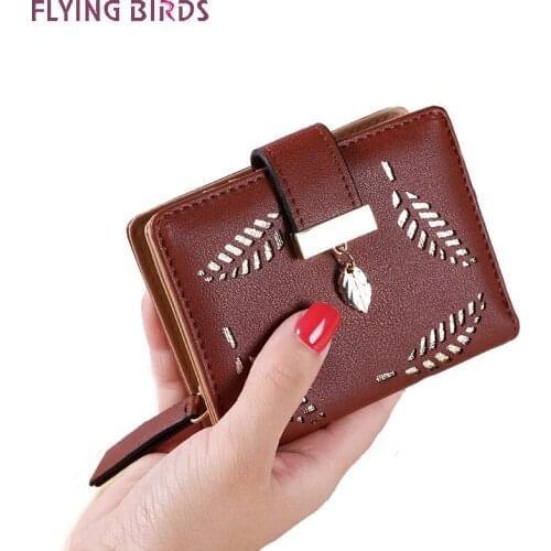 Flying birds!Designer Purse Famous Brand Luxury Womens Wallet Small wallets perse Portomonee portfolio lady short women bag