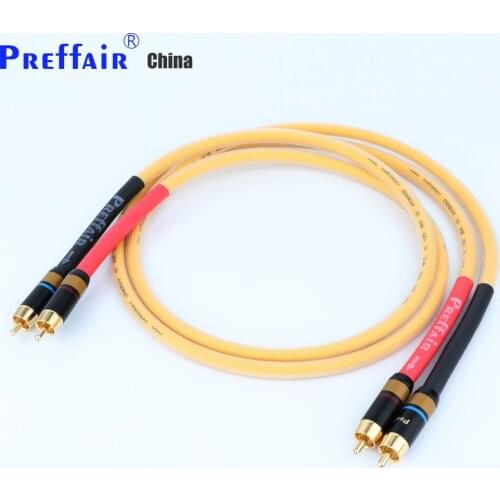 Pair Van Den Hul The D-102 III HYBRID (Halogen F) RCA Audio Interconnect Cable Hi-end 2RCA Male to Male Audio Cable