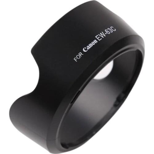 Professional Camera Lens Hood EW-63C Bayonet Mount Flower Shape For Canon EF-S 18-55 STM EF-S 55-250 STM Camera Accessories